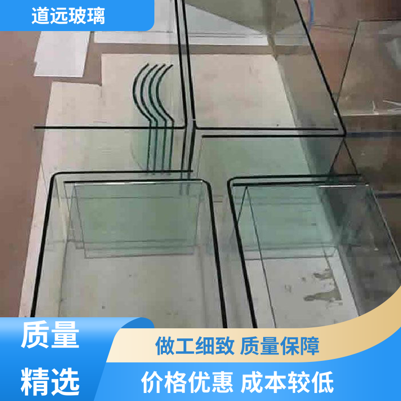水波浪S弯 弧形玻璃隔断 高强度抗冲击 现代简约风 道远