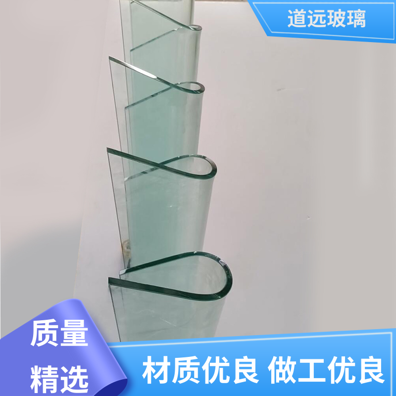 道远 艺术内雕 热弯钢化玻璃 坚固耐用防爆防砸 可任意弧度弯曲