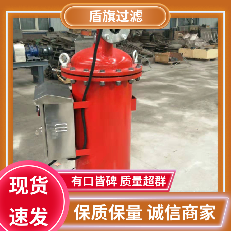 盾旗过滤 现货速发 反冲洗自清洗过滤器定制 便捷安全 品质保证