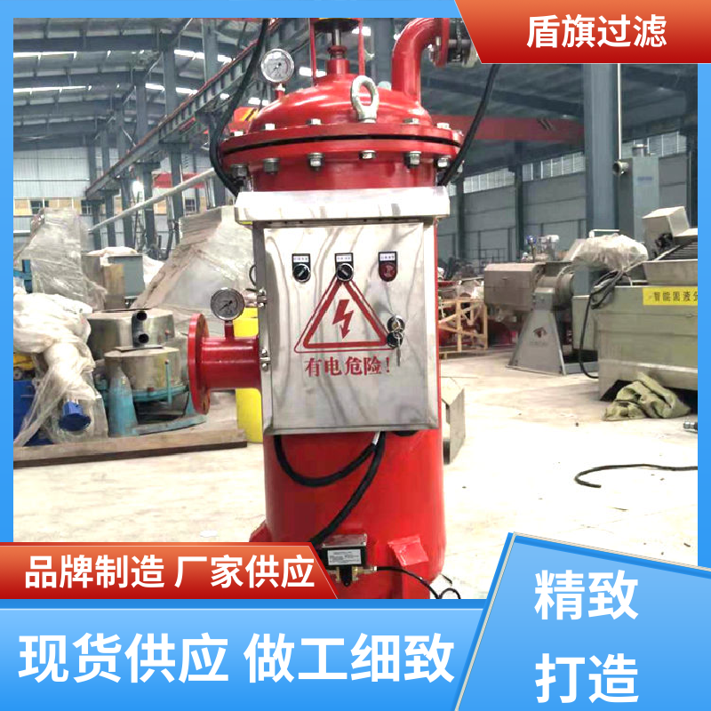 源头厂家 管道自清洗过滤器定制 外形美观 品质保证 盾旗过滤