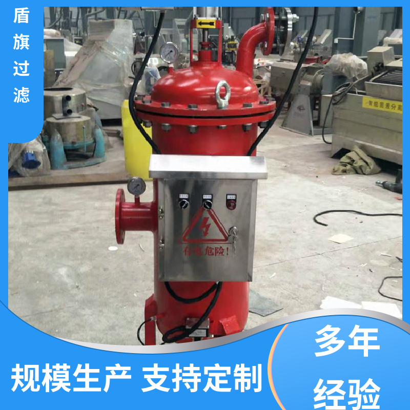 质量保证 自清洗过滤器订做 安全环保 品质可靠 盾旗过滤