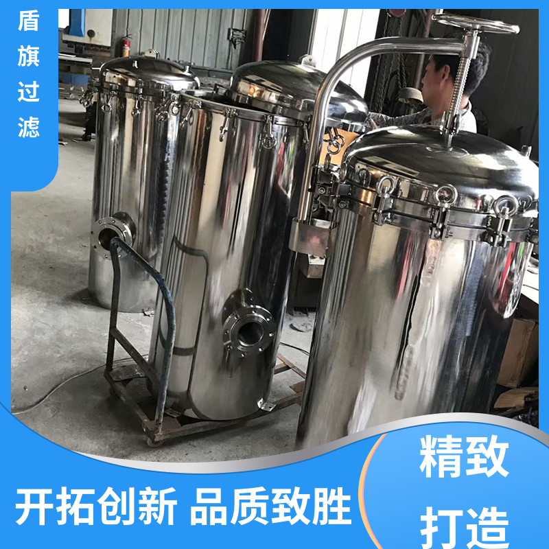 诚信经营 专业袋式过滤器订做 外形美观 质量保障 盾旗过滤