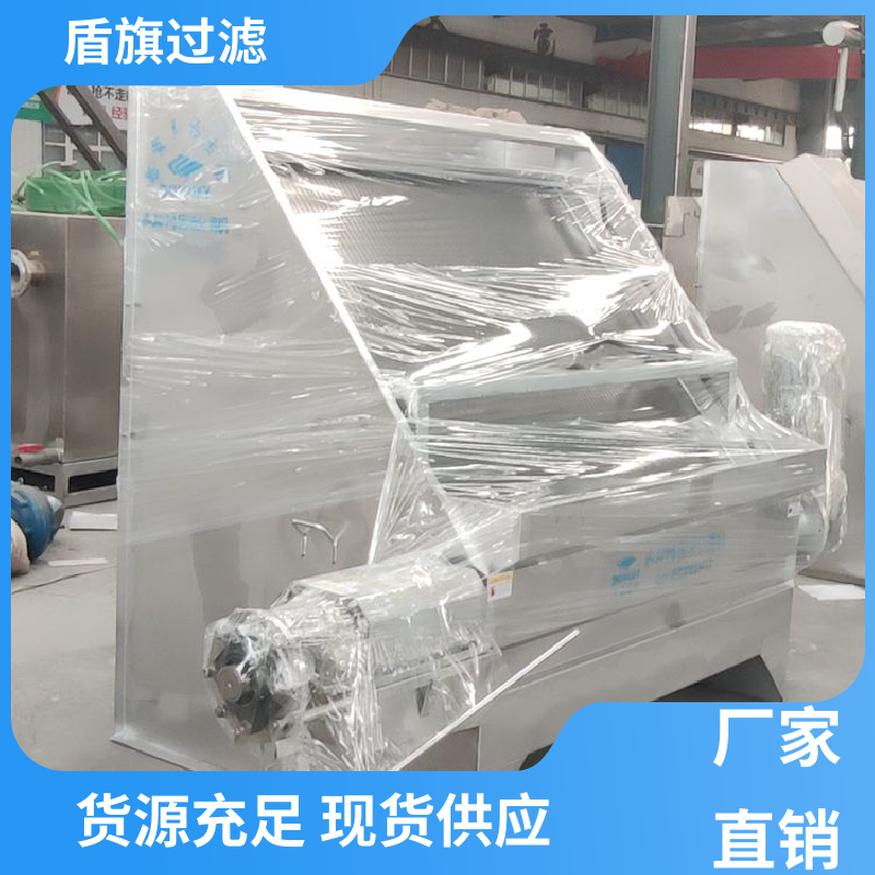 诚信经营 斜筛式猪粪固液分离机定制 操作简单 口碑好物 盾旗过滤