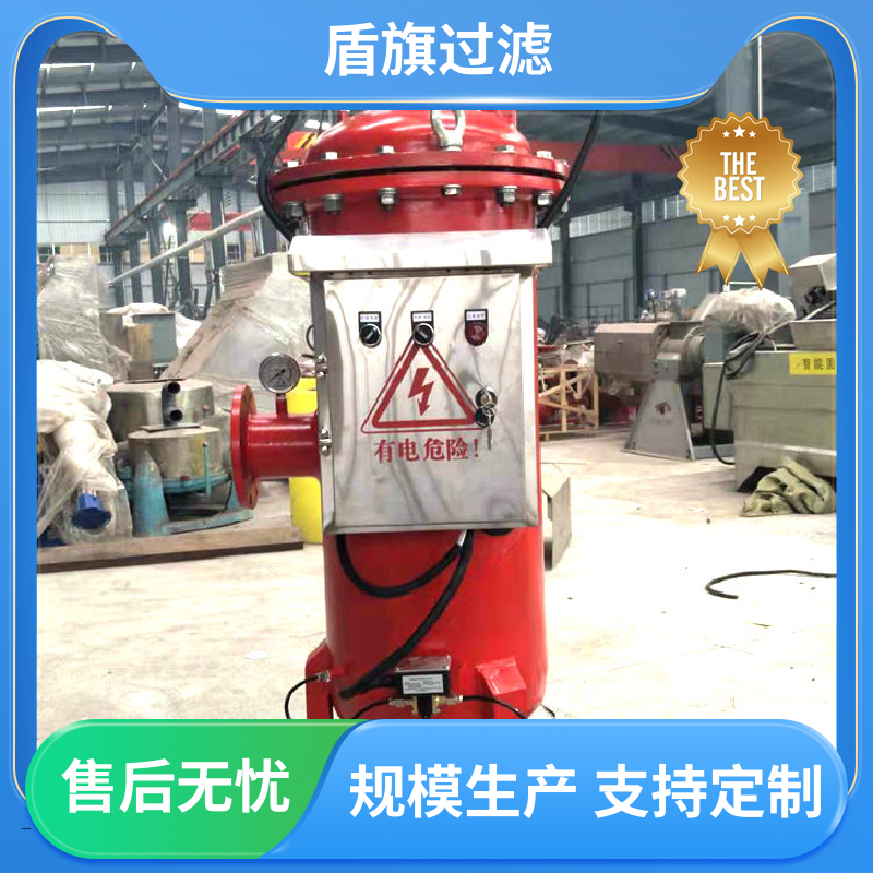 盾旗过滤 现货速发 自清洗过滤器订做 绿色环保 坚固耐用
