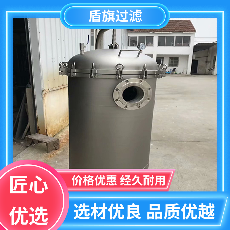 盾旗过滤 种类丰富 并联袋式过滤器定制 便捷安全环保 厂家直供