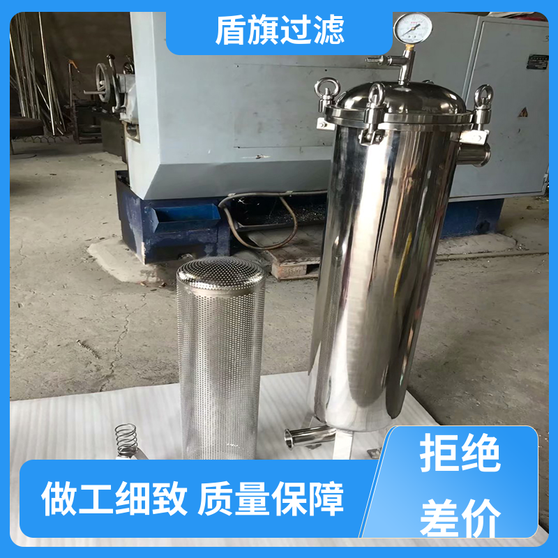 盾旗过滤 长期供应 双联袋式过滤器定制 经久耐用 品质致胜