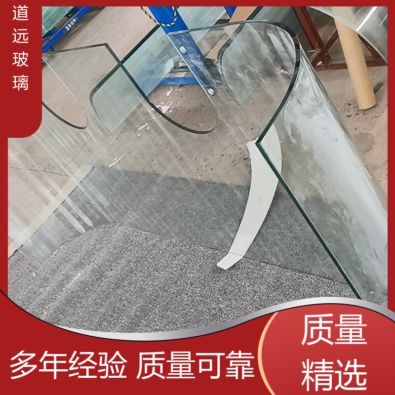 道远 旋转楼梯 热弯玻璃加工 坚固耐用防爆防砸 可按需定制