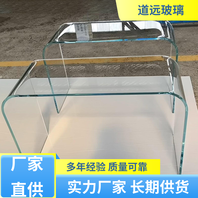 旋转楼梯 热弯玻璃加工 安全性能高 可任意弧度弯曲 道远