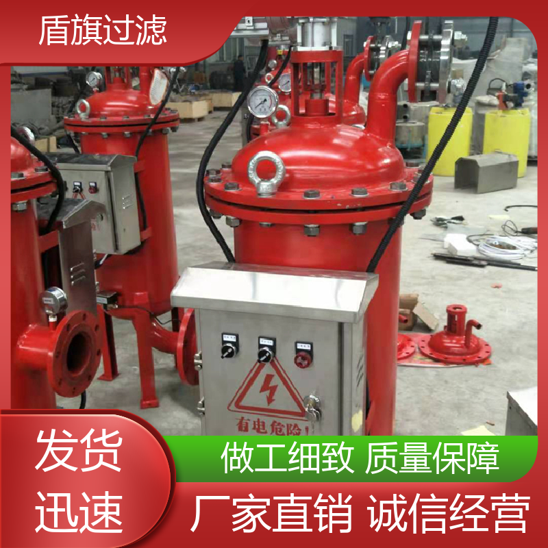 盾旗过滤 选材优质 多柱式自清洗过滤器 外形美观 多年经验