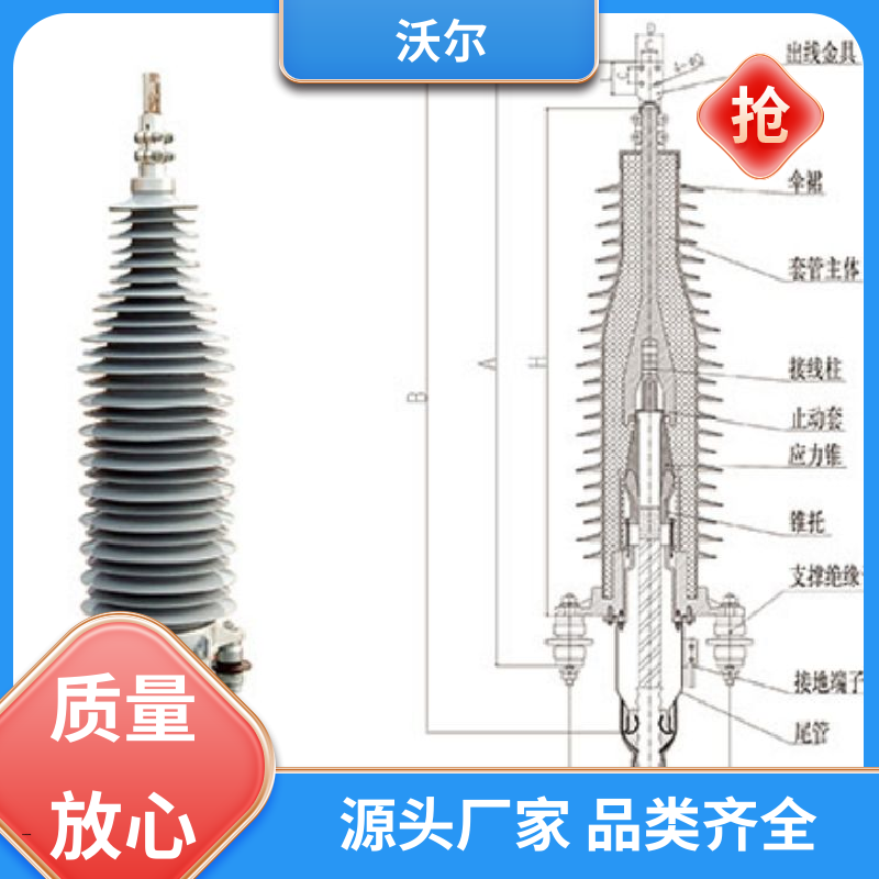 沃尔 诚信经营 电缆附件 双通套管 自有研发中心