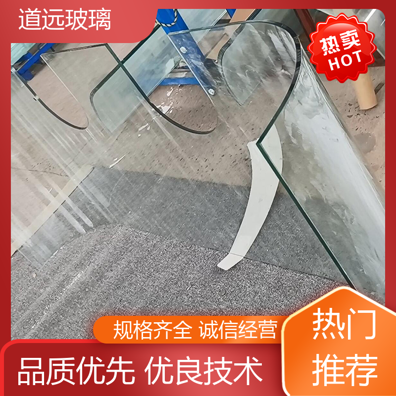 淋浴房异形 热弯玻璃 高强度抗冲击 现代轻奢风 道远