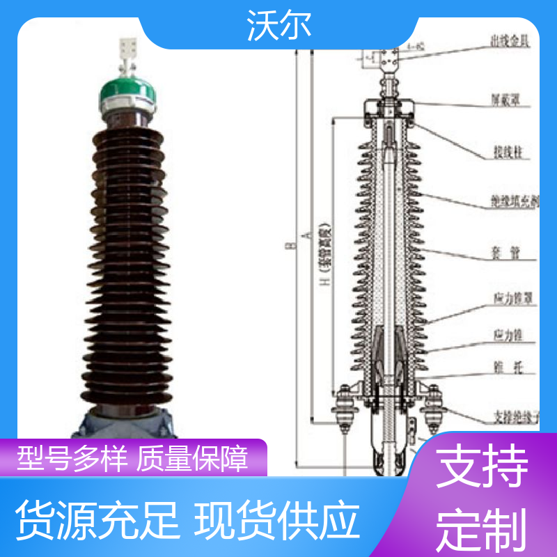规格多样 屏蔽型可分离连接器 套管井 自有研发中心 woer