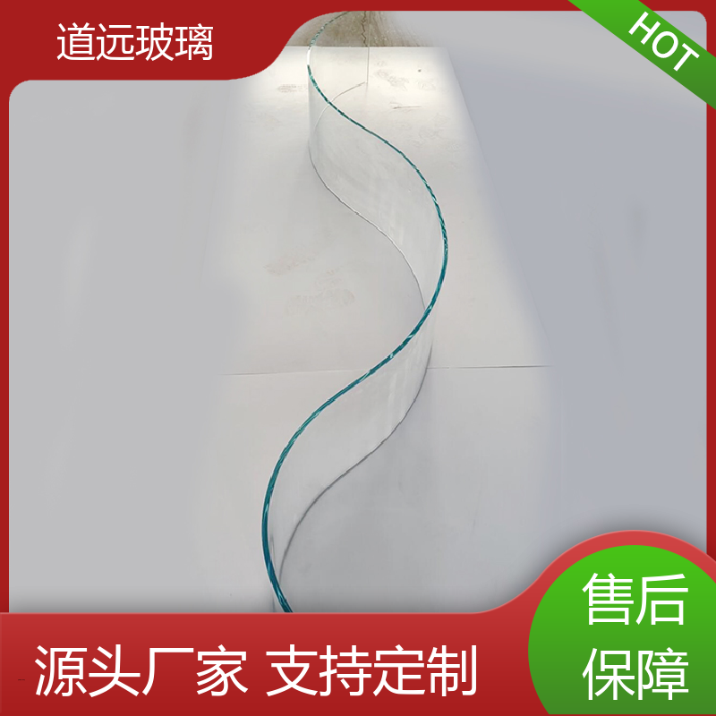 道远 艺术内雕 热弯玻璃加工 高强度抗冲击 现代简约风