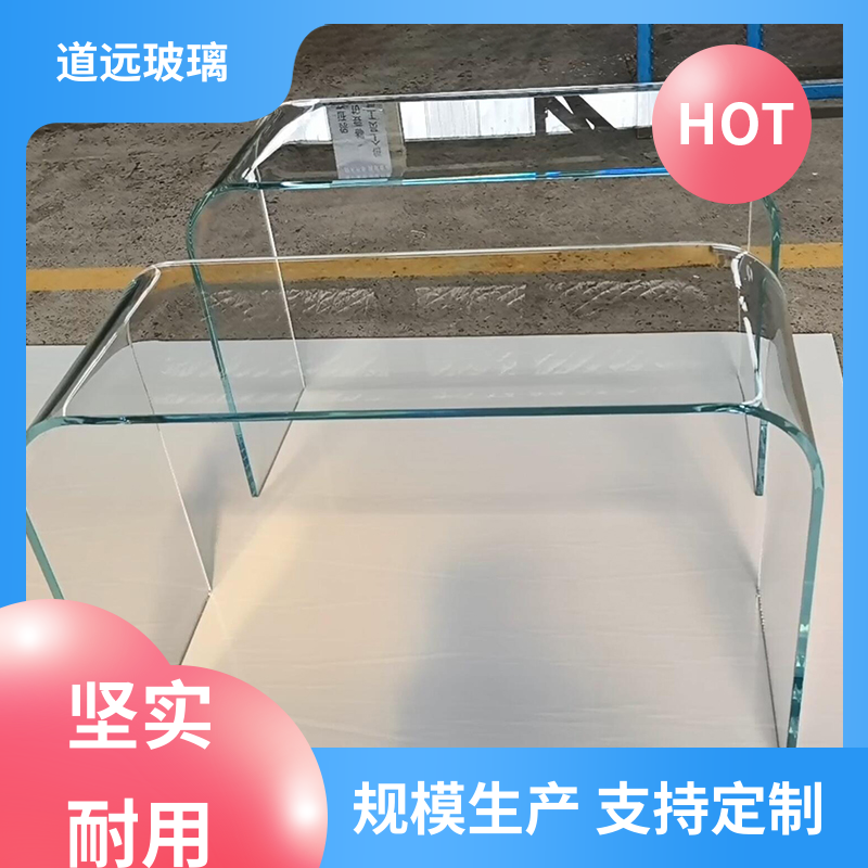 淋浴房异形 热弯夹娟玻璃 经久耐用型 可支持定制 道远
