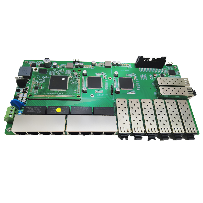 友联华UL9000-BA882HM-A本安型防爆8光8电管理型工业交换机