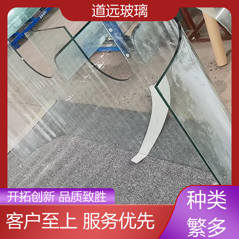 超白普白异形 热熔玻璃 透光不透形 现代轻奢风 道远