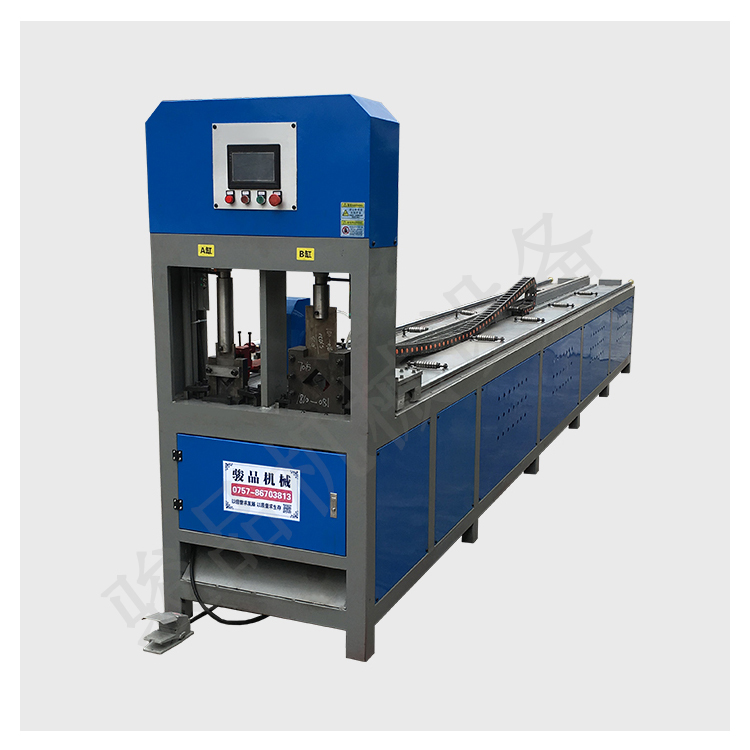 CNC punching machine Round tube square tube Hole punch Junpin SK2 full-automatic positioning punching and cutting integrated equipment