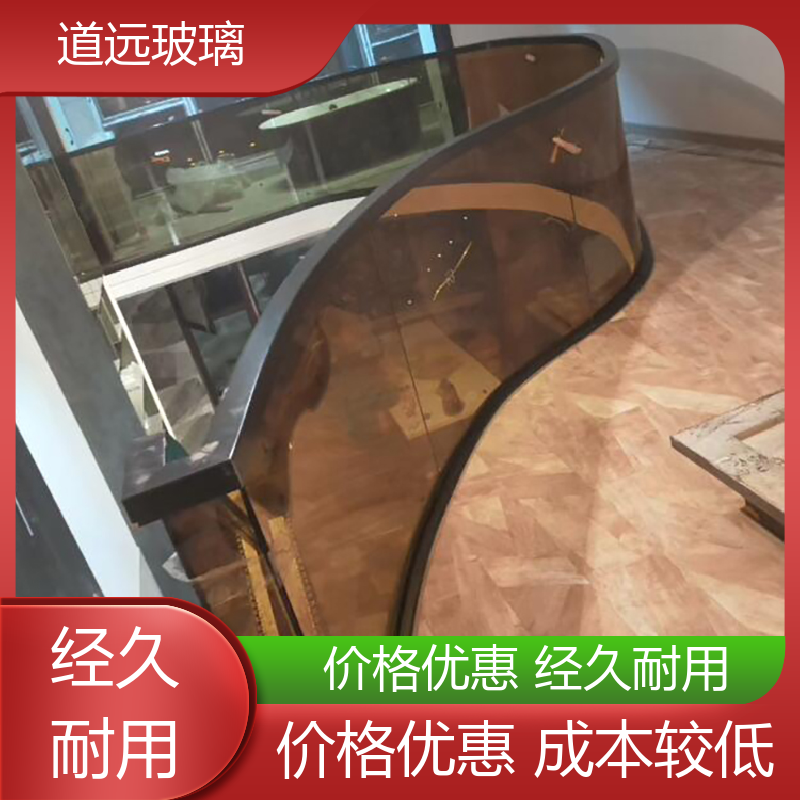道远 艺术内雕 弧形玻璃 透光不透形 可支持定制