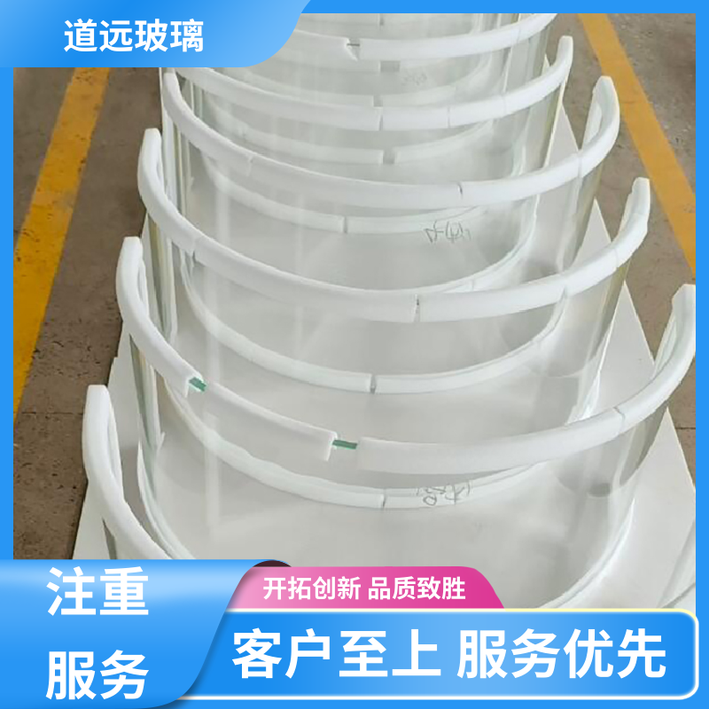 道远 旋转楼梯 热弯夹娟玻璃 经久耐用型 可任意弧度弯曲