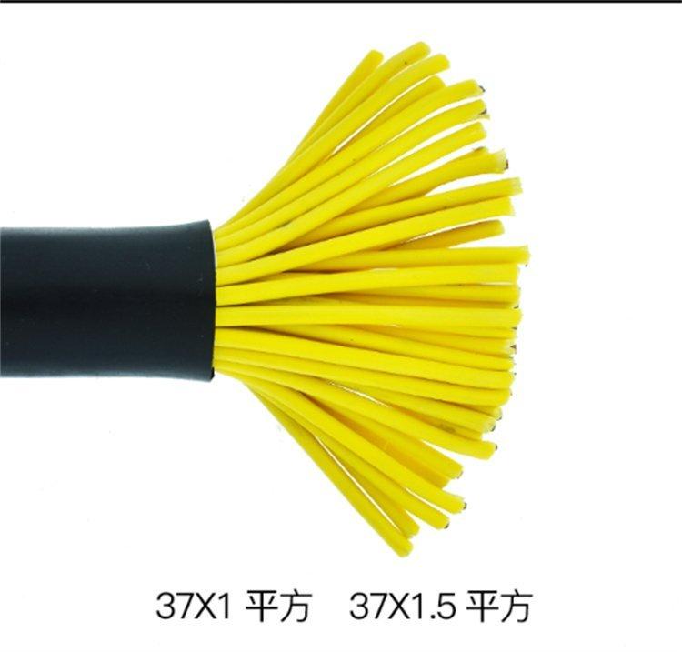 Tianjin Cable Electromechanical Control Shielded Cable KVVRP 5 * 1.0 Engineering Shielded Cable KVVP37 * 1.0