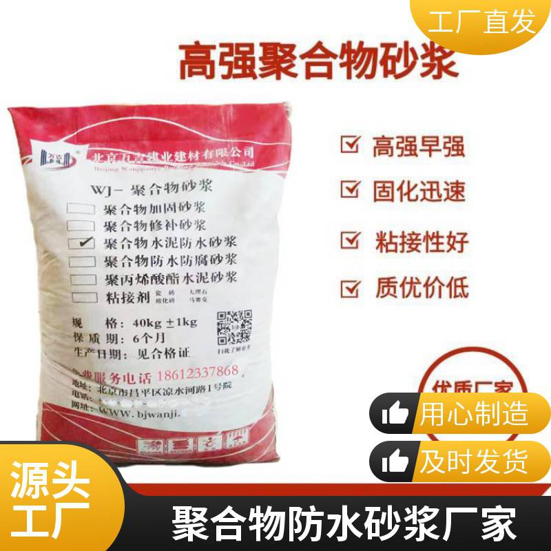 建筑工地修补用 防水防渗 聚合物防水砂浆 高强加固