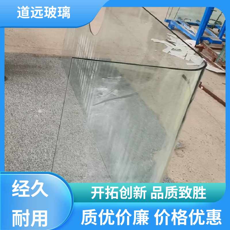 旋转楼梯 弧形玻璃 高强度抗冲击 可任意弧度弯曲 道远