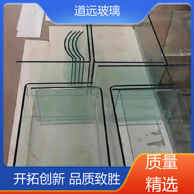 道远 超大中空 弧形玻璃隔断 安全性能高 现代轻奢风
