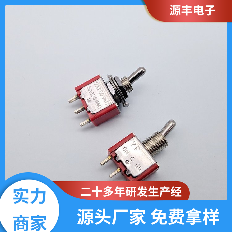 电气信号装置 拨动开关 操控方便 多型号满足您的需求 源丰电子