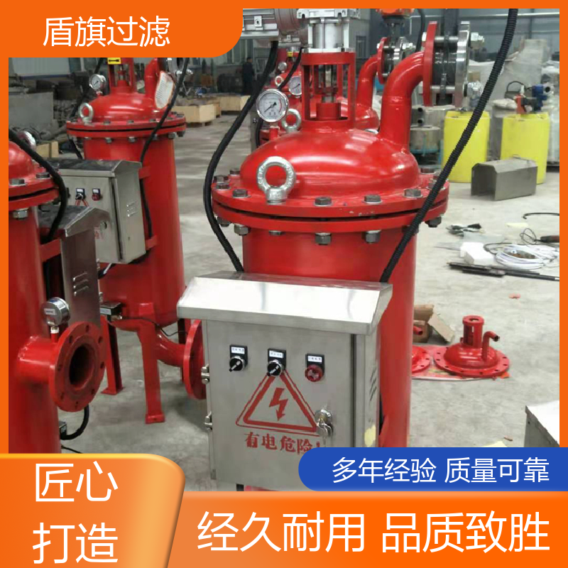 盾旗过滤 源头厂家 反冲洗自清洗过滤器订做 操作简单 质量保障