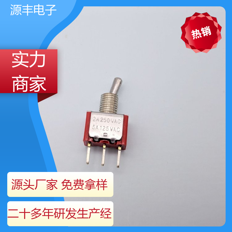 汽车电路保护 摇头开关 外观独特 多型号满足您的需求 源丰电子