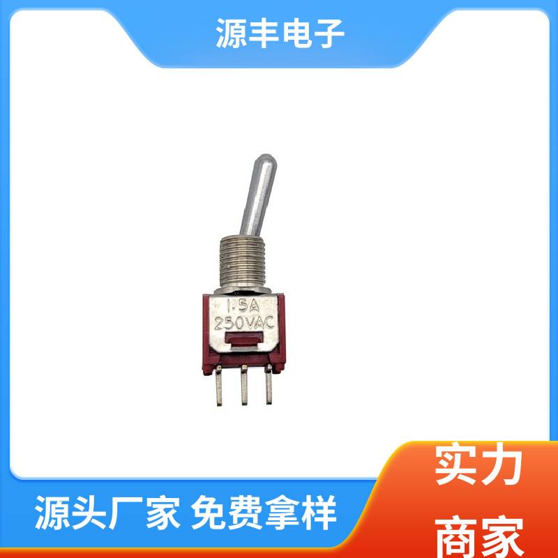 源丰电子 汽车电路保护 拨动开关 良好的阻燃性 支持定制定做