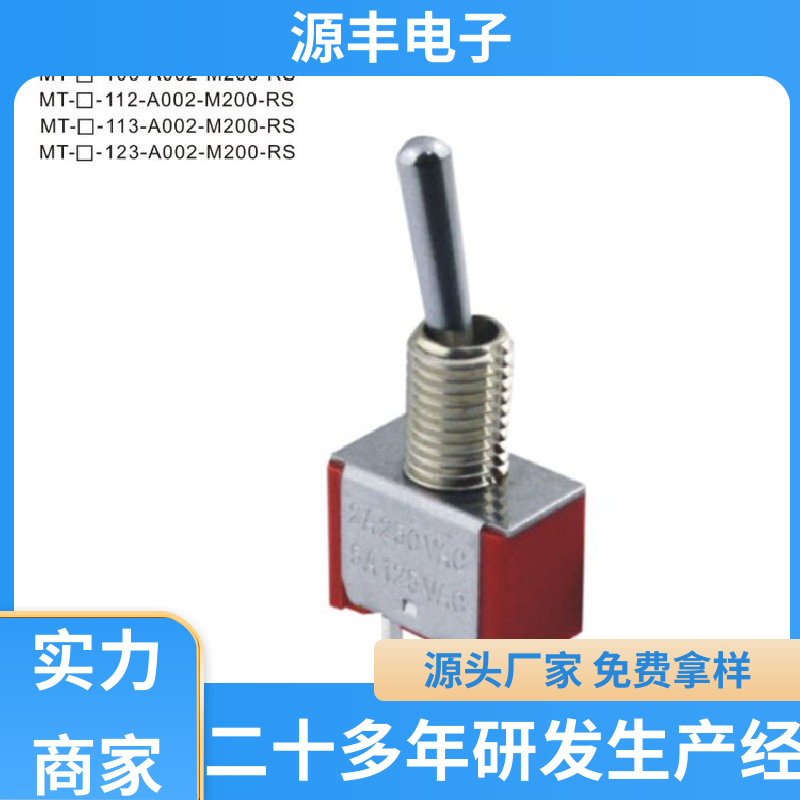 源丰电子 电气信号装置 摇臂开关 体积较小 多型号满足您的需求