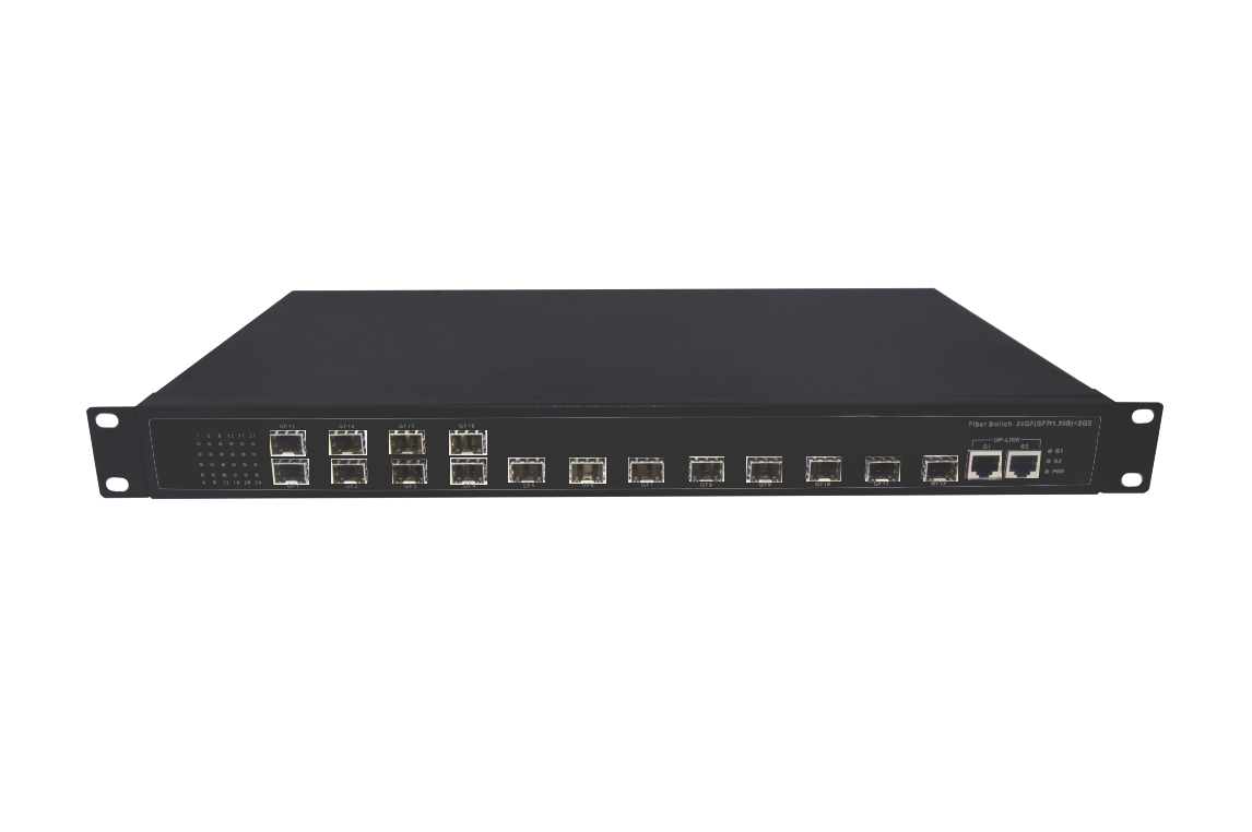 友联华UL9000-161-22电信级以太网交换机 百兆16光口SFP千兆2电口