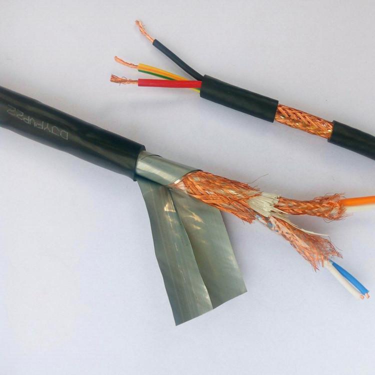 ZR-DJYVP22-2*2*1.5阻燃钢带铠装计算机电缆 屏蔽信号电缆