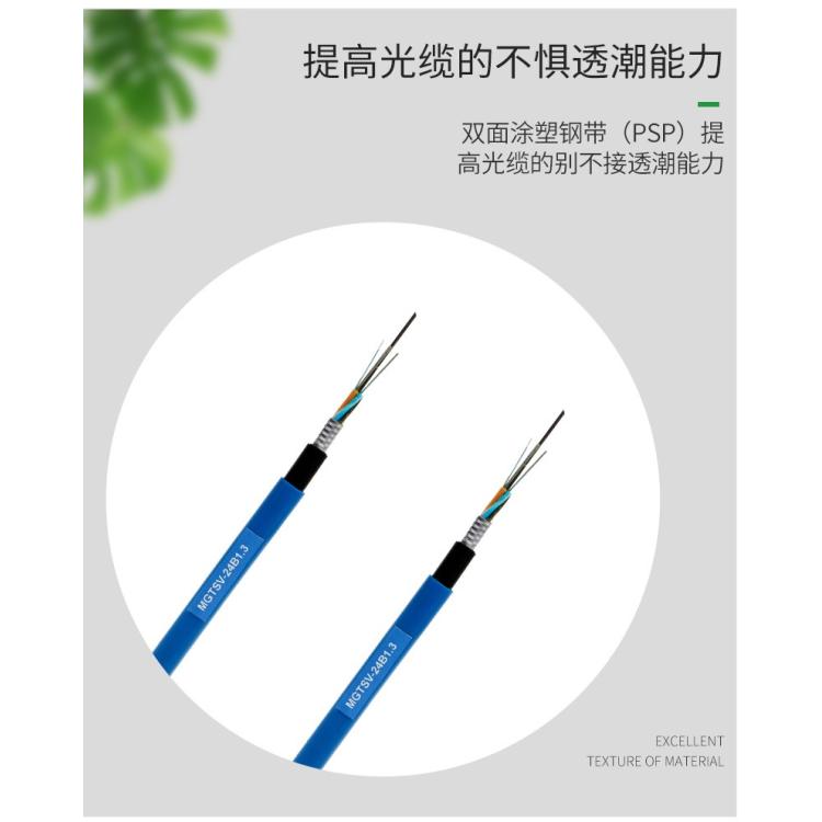 12芯煤矿用 层绞光缆MGTSV-12B1防爆阻燃光纤缆