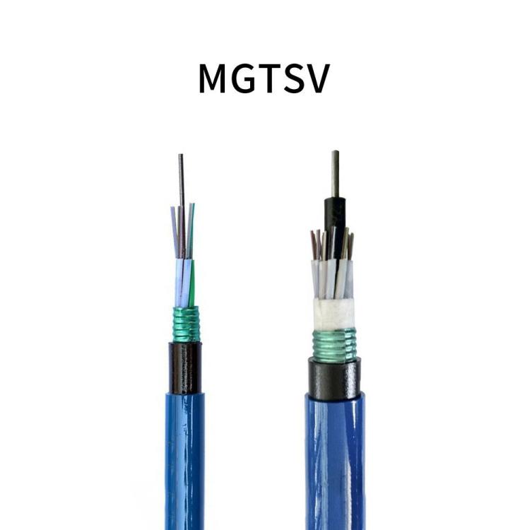 MGTSV-24B1.3 24芯单模光纤 层绞式矿用阻燃光缆