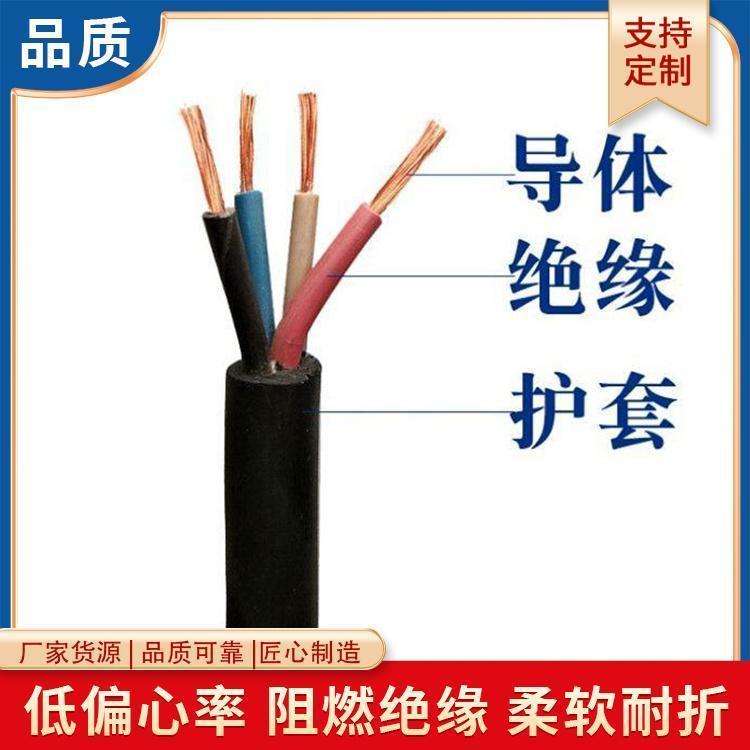 铜芯防水电力电缆YJY23 0.6/1KV 3*4/3*6 坚固耐磨