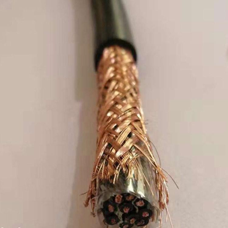 KVVRP450/750V6×1.0mm2铜芯编织屏蔽控制软电缆