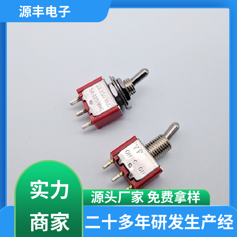 源丰电子 家用电器 拨动开关 防水防尘 多型号满足您的需求