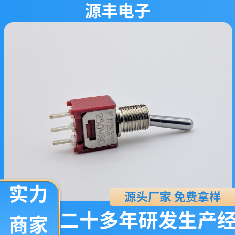 电气信号装置 拨动开关 外观独特 多型号满足您的需求 源丰电子