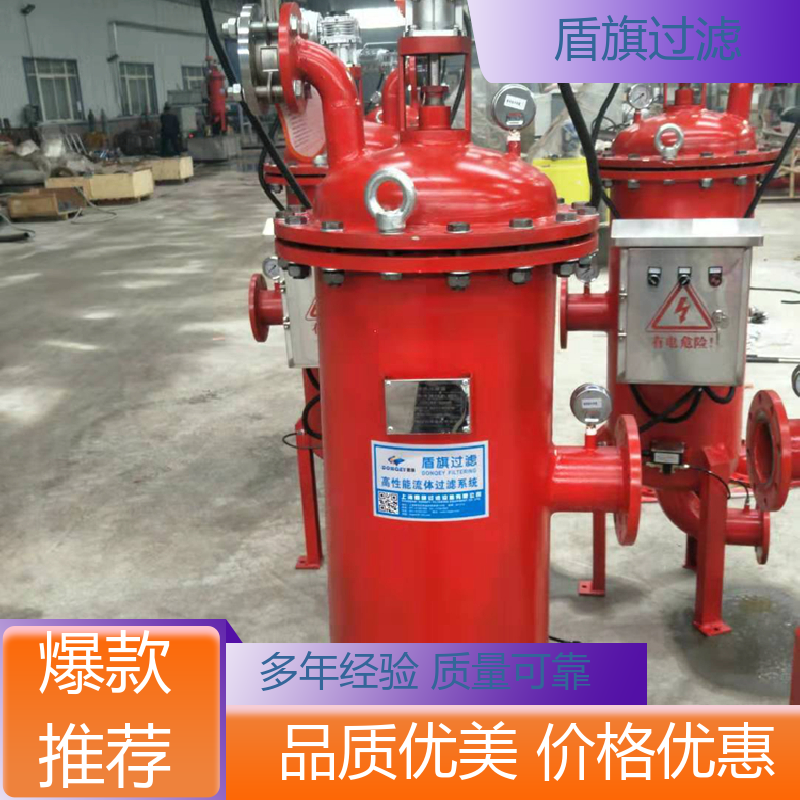 盾旗过滤 规模生产 网式自清洗过滤器 性能稳定 品质保证