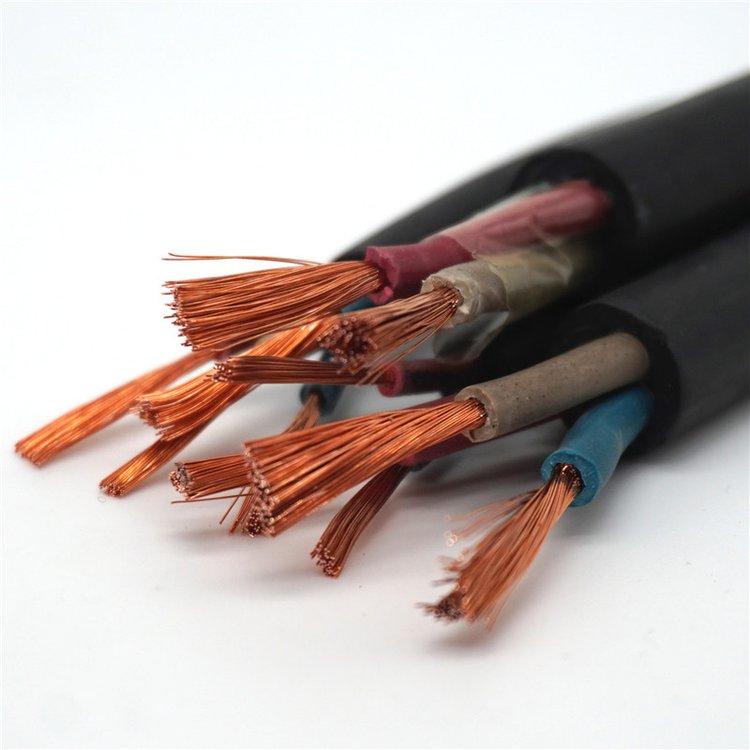 YCW-J3*25+1*16 加钢丝绳 耐拉力卷筒电缆 护套材质 绝缘橡胶