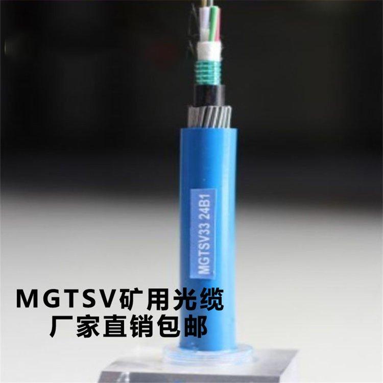 MGTSV-8B 8芯单模矿用铠装光缆 矿井阻燃防爆 天联牌
