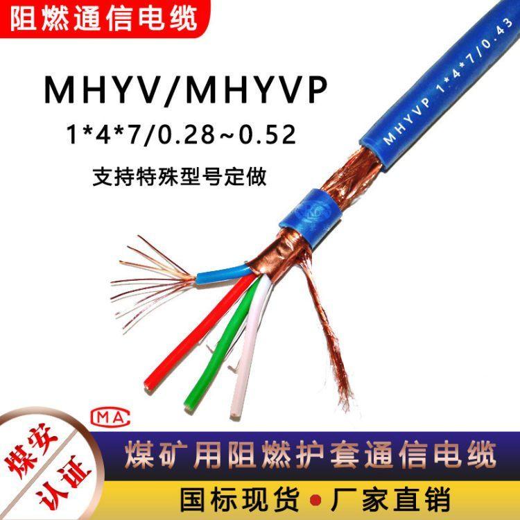 30*2*0.8 煤矿用绝缘软电缆用于井下通信焊线和用户线路 MHYVP