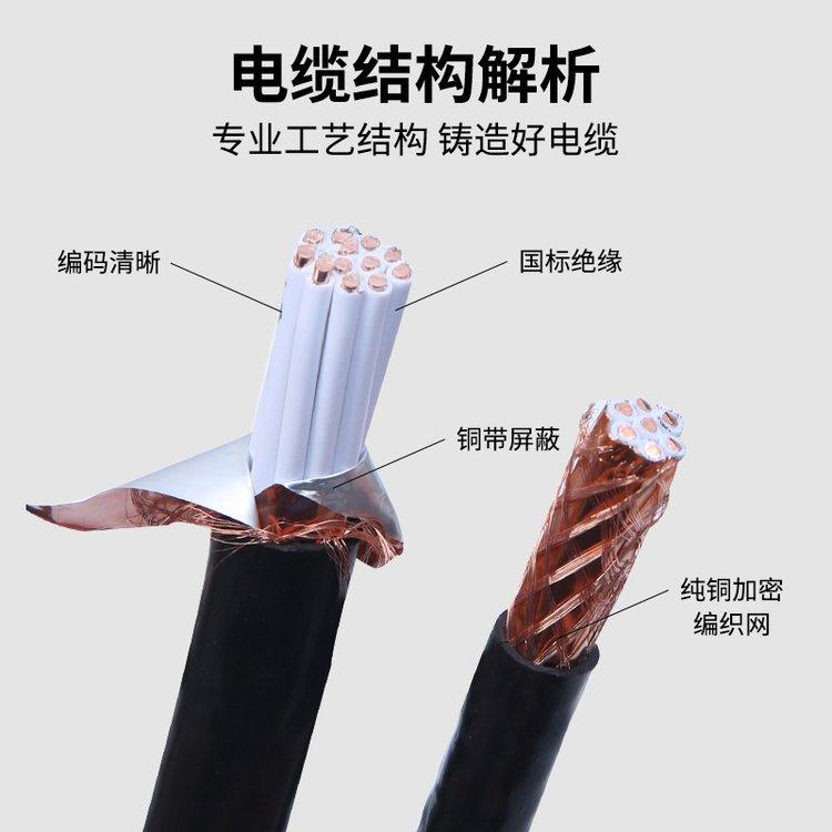 KVVP10*1.0 阻燃控制软电缆 本产品按GB9330-88