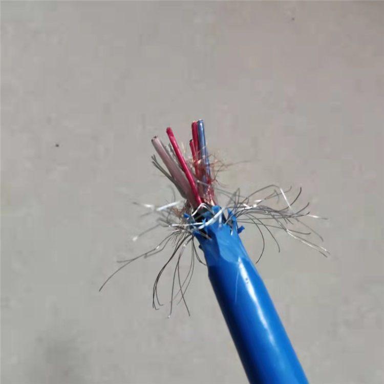 MHYBV-7-2 2*4+3*0.75+2*1矿用拉力电缆七芯航空插头