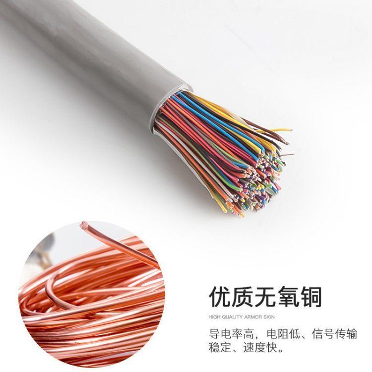 HYYT23 铠装通信电缆充油铁路通讯电缆HEYFLT23 7*4*0.9