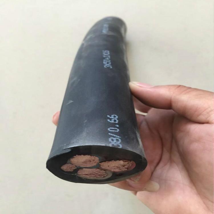 YC重型通用橡套电缆yc-3*150+1*50铜芯耐磨橡胶软电缆