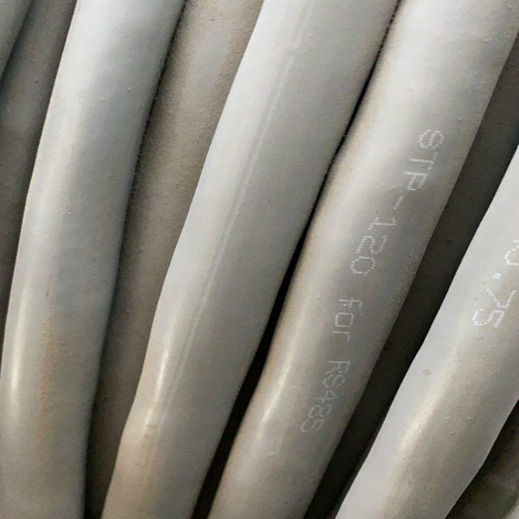 RS485总线电缆产品描述：特性阻抗120欧姆，导体为2*2*24AWG