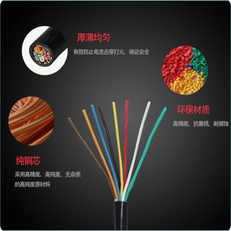 计算机对绞软电缆DJYVRP-6*2*1.5 通信电缆HYA-5对0.6